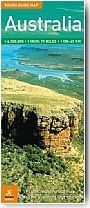 Carte Rough Guide Australie. 1/4 500 000