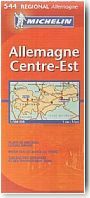 Carte Michelin Allemagne Centre-Est