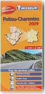 Carte Michelin Poitou-Charentes