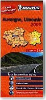 Carte Michelin Auvergne et Limousin