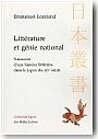 Litterature et g�nie national : naissance d'une histoire litt�raire dans le Japon du XIXe si�cle
