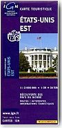 Carte IGN �tats-Unis Est. 1/2 000 000