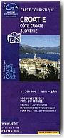 Carte IGN Croatie. 1/300 000
