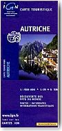 Carte IGN Autriche. 1/600 000